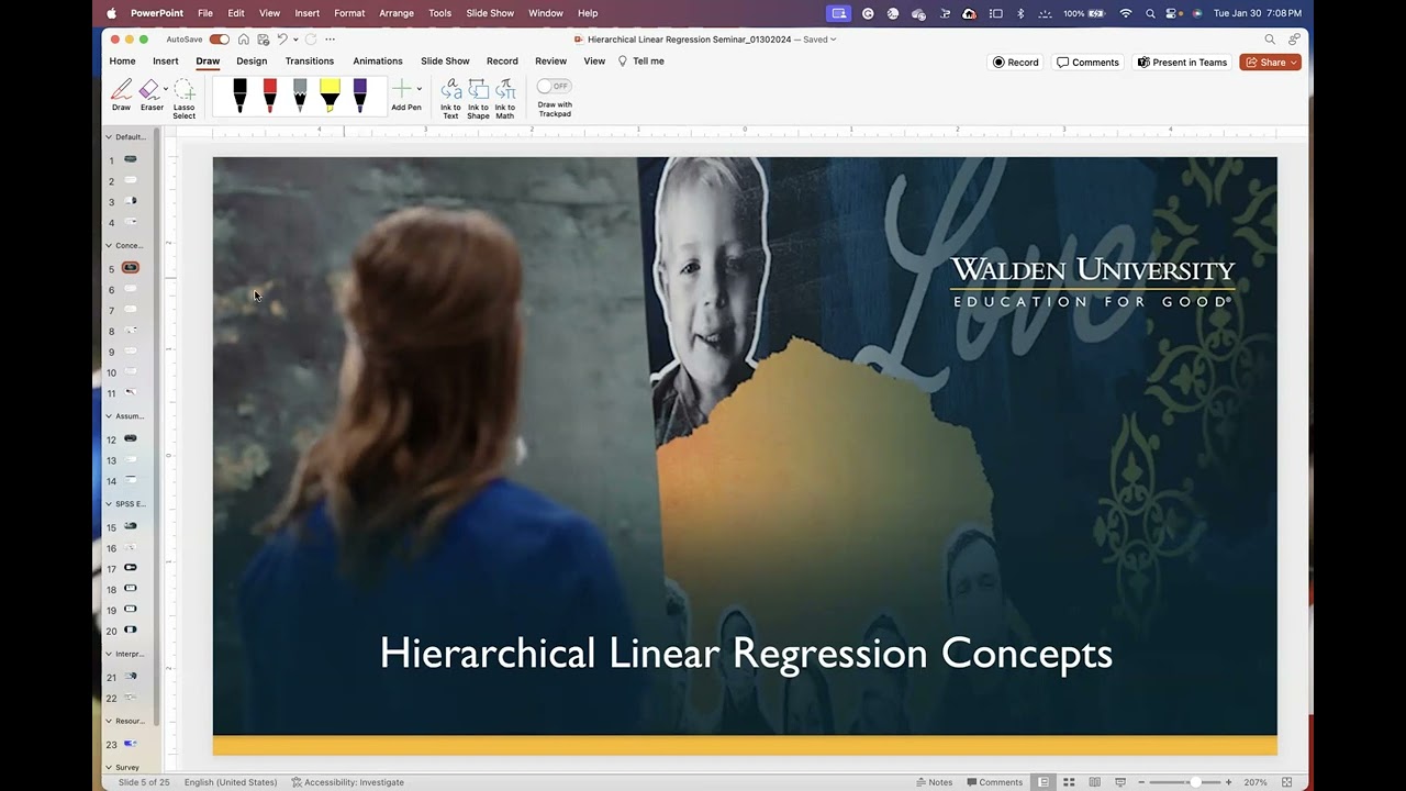Hierarchical Linear Regression