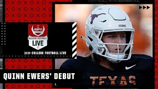 Is Quinn Ewers the most hyped debut in recent history? | College Football Live