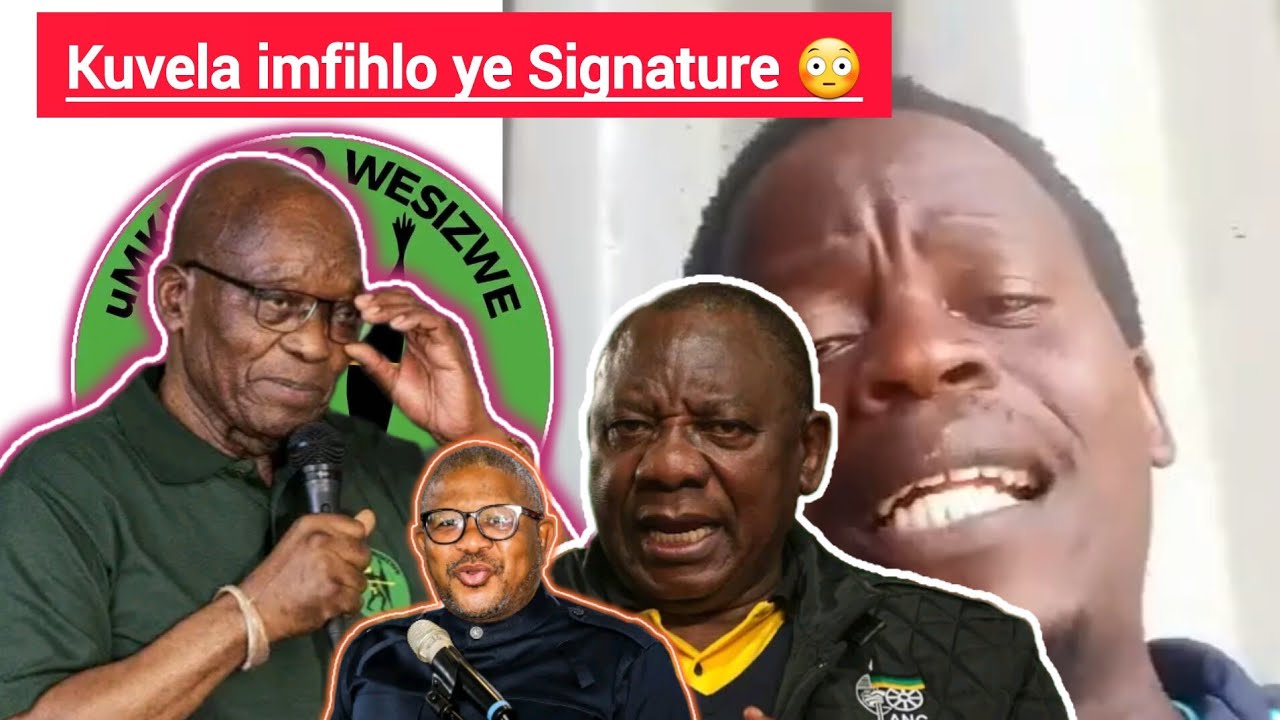 Ngeke ukholwe kuvela imfihlo ye Signature ka Zuma ekwi ANC Zizwele