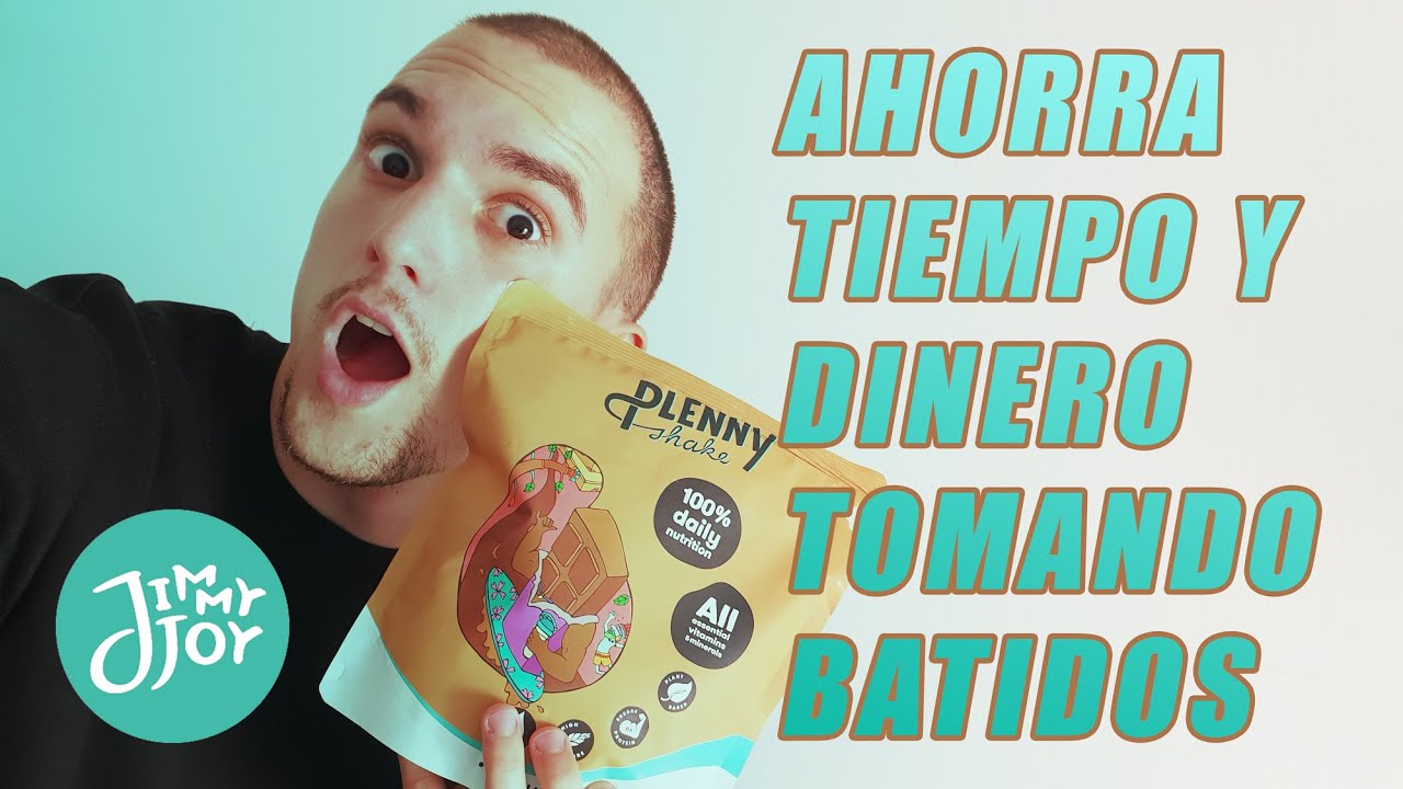 PRUEBO la COMIDA del FUTURO: Batido sustitutivo Jimmy Joy