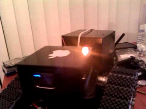 iPhone Tank!? Na....it's just Lynxmotion track + phidget with mac decal.....