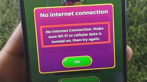 No Internet Connection. Make sure Wi-Fi or cellular data is turned on, then try again. in LUDO STAR