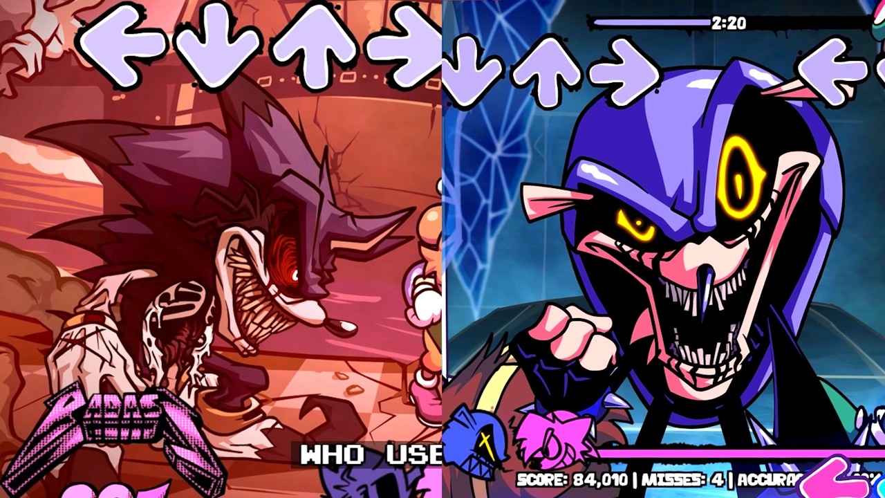 FNF D-SIDE NEW UPDATE REDUX BEST MOD Sonic EXE Full Week | Friday Night Funkin'