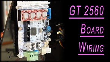 GT 2560 board wiring diagram - geeetech i3 pro b 3d printer connection plan