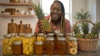 How We Turned 20 Pineapples into 4 Homestead Pantry Staples