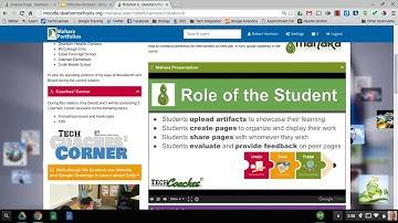How to embed a Google Slides presentation into your Mahara ePortfolio page