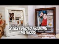 photo frame making||transparent frame making easy method||photoframe at home||#diy #photoframe