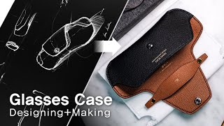 Making perfect Glasses Case with Hermes leather