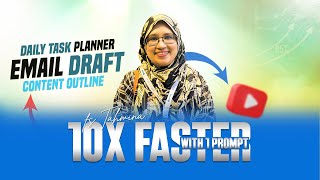 Boost Your Productivity 10x with These ChatGPT Prompts AI with FS Tahmina