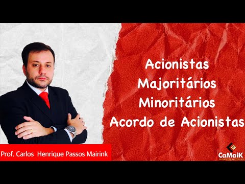 Vídeo: O que os acionistas minoritários podem fazer?