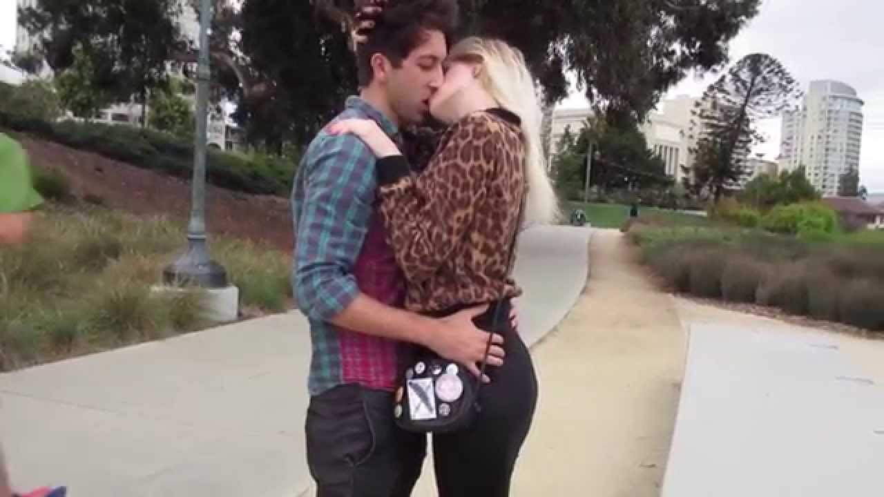 Kissing Prank Hot Girl