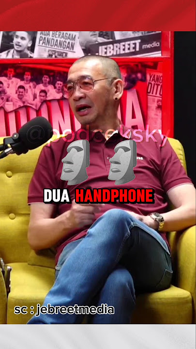 Coach Justin yang penting 2 handphone #coachjustinuslhaksana #coachjustin