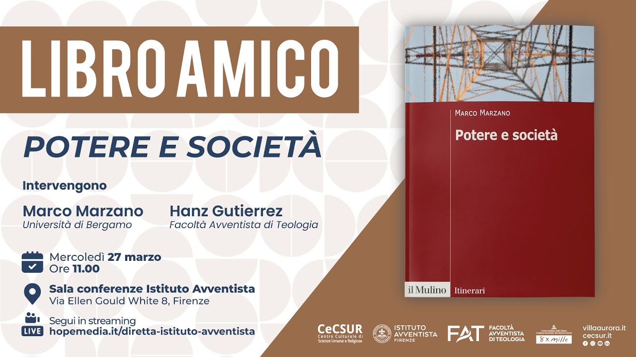 LIBRO AMICO // Marco Marzano - "Potere e società"