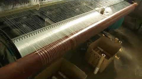 Warping and Weaving  fiberglass mesh Machine production line