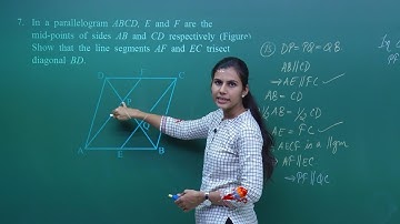CBSE 09&10th Mathematics | 08. Quadrilaterals | CBSE Pattern Questions Exercise | In English