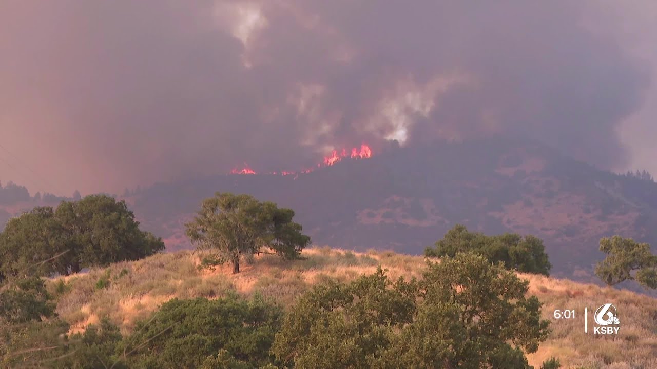 'Big wall of flames': Some residents concerned as Lake Fire continues to grow