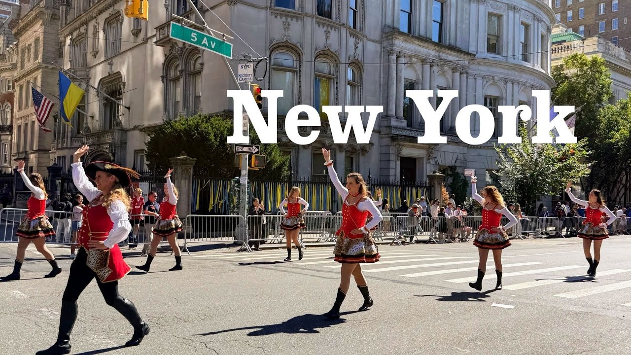 🇩🇪 German - American Steuben Parade 2025 and Central Park Walk on beautiful Saturday 