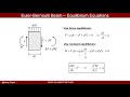 Finite Element Method: Lecture 11 - 1D Euler Beam Element Formulation