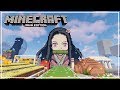 【鬼滅の刃】禰豆子を作ってみた【マイクラ】