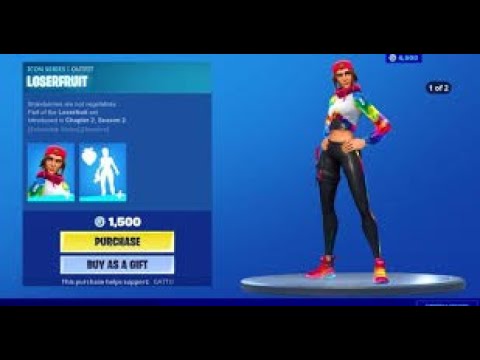 *LEAKED* Loserfruit Skin in Game! (Release Date) - YouTube