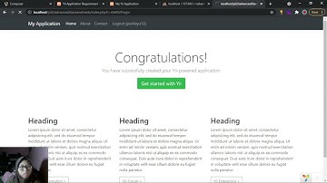 Cara Install Yii2 Basic dan Advanced Template dengan Composer (Windows 10) - Tutorial 2