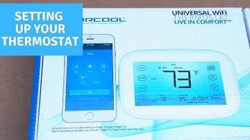 How to Set Up Your MrCool Universal Wifi Thermostat