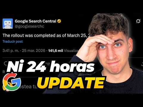 El SPAM UPDATE MÁS CORTO de la HISTORIA de GOOGLE - Actualidad SEO