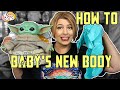 BABY YODA REBORN! How to Turn a Mattel The Child Into a Baby Doll - Easy Step By Step Tutorial