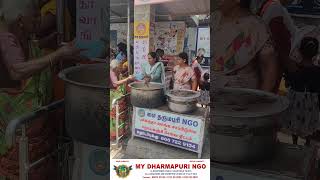 பிறந்தநாளில் அன்னதானம் சேவை வழங்கிய குடும்பத்தினர் #mydharmapuri #ngo #food #birthday #celebration
