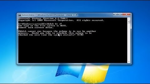 Unable to Run Chkdsk Hard Drive Scan FIX [Tutorial]