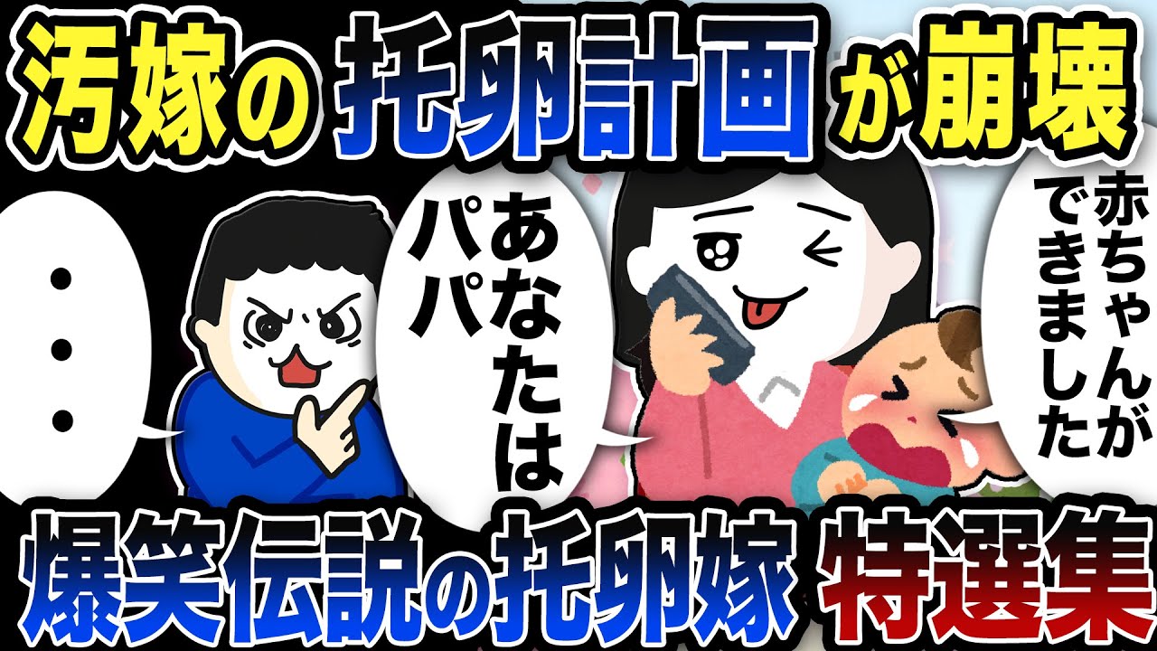 【2ch修羅場】最強托卵嫁からの托卵特選集6本【作業用】【伝説のスレ】