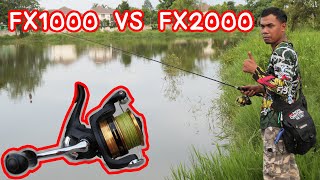 SHIMANO  FX 2000 vs FX1000