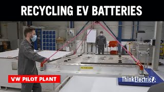 Recycling Electric Vehicle Batteries, VW Now Leading Tesla.