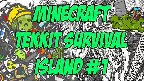 Minecraft Tekkit Survival Island #1 Winning The Map !