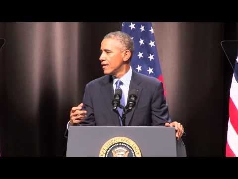 Obama on Northwestern's promise