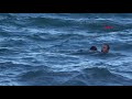 Denize düşen hemşireyi, dalış timi komutanı kurtardı