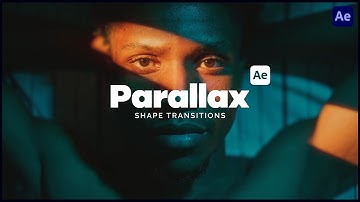 Parallax Shape Transitions | After Effects Template @aetemplates
