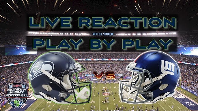 Giants vs. Seahawks Live Streaming Scoreboard, Free Play-By-Play,  Highlights & Stats