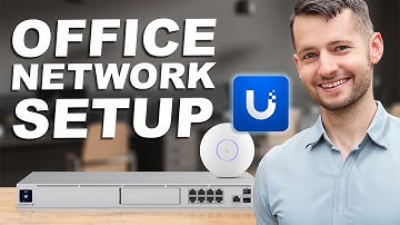 How to Setup Ubiquiti UniFi Network for a Small Business Office 🛜