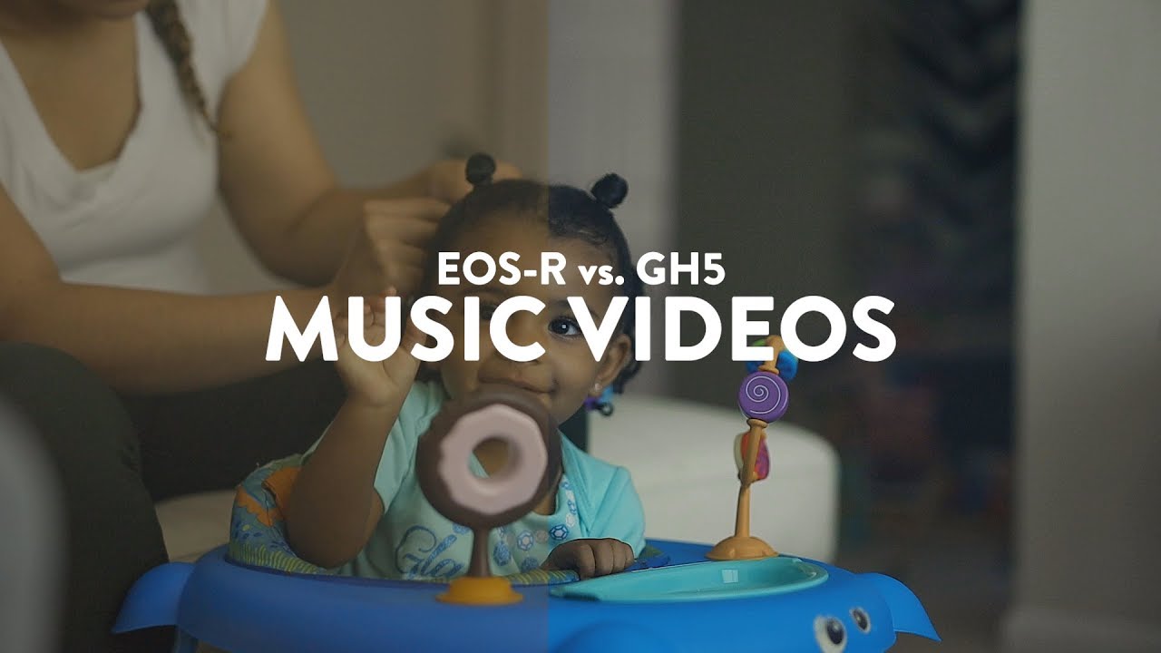 I shot a MUSIC VIDEO on the EOS-R | EOS-R vs. GH5
