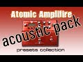 Atomic amplifire acoustic simulation demo