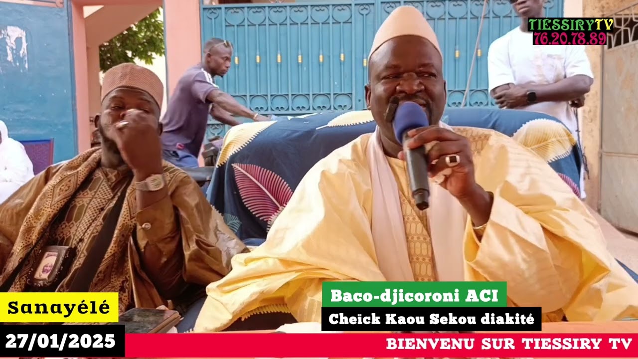 Cheïck kaou Sekou diakité Sanayélé vidéo N3