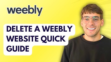 How to Delete a Weebly Website Quick Guide [2025 Guide]