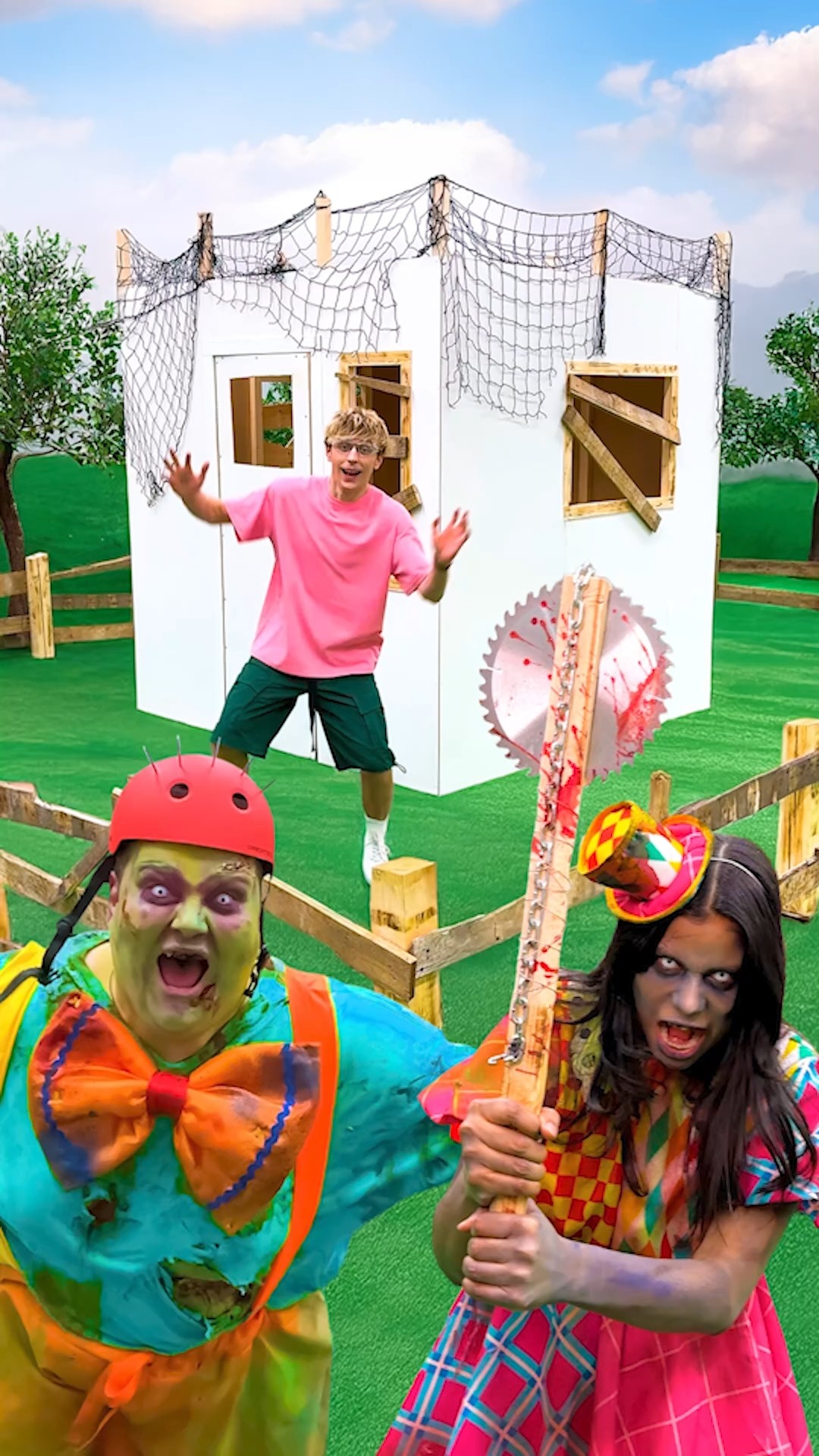 MY HOUSE vs ZOMBIE CLOWNS ?‍♂️?