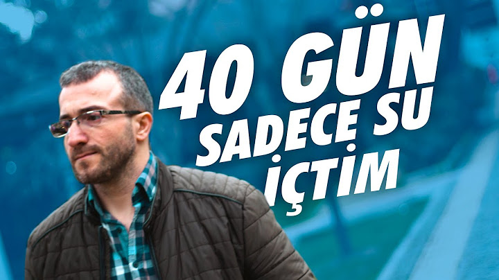 40 Gün Sadece Su İçen Adamın Vücudunda Neler Oldu ? | maksat114