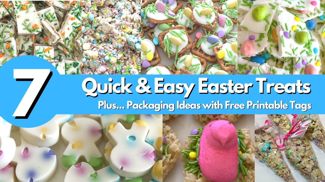 Easter Treats Ideas For The Whole Family, Plus Pretty Packaging Ideas