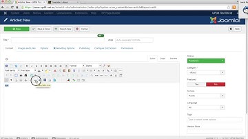 Joomla - create a hidden page