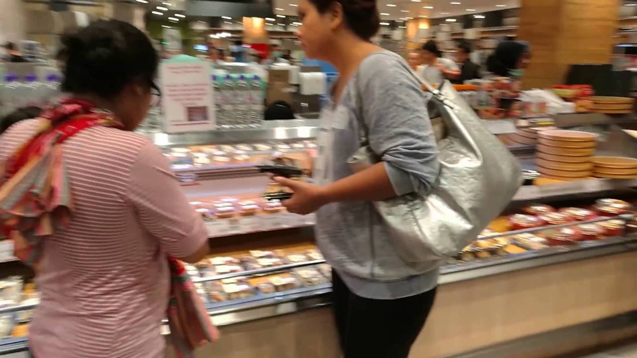 Aeon Mall Supermarket Food Hall BSD Tangerang Indonesia - YouTube