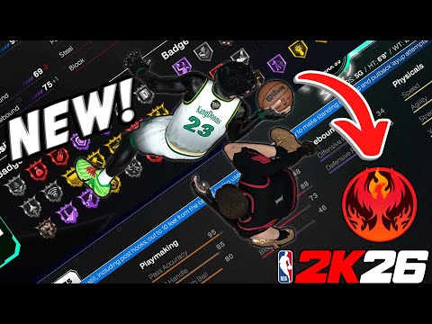 MY *NEW* 6'8 EVOLVED COMBO GUARD is a PROBLEM in NBA 2K26!