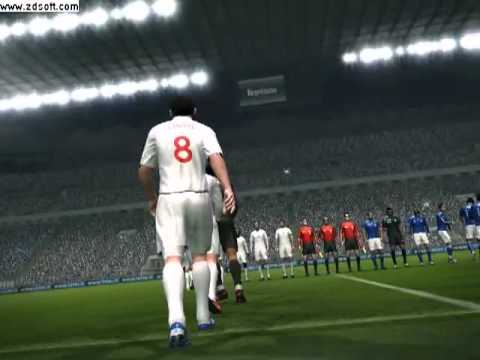 PES 11-Pro Evolution Soccer 2011-Intro -Game play-Menu